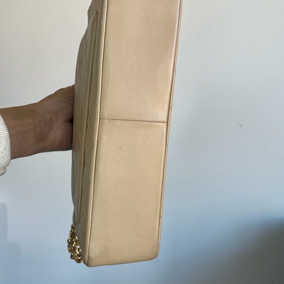 Chanel Vintage single flap with removable wallet 24K gold hardware - Picture 5 of 13